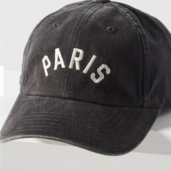 Anthropologie Wanderlust Paris Baseball Cap - Picture 2 of 4